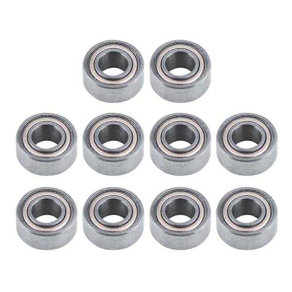 10st Stål Dubbelskärmade 685ZZ Miniatyrkullager Mini Lager 5x11x5mm