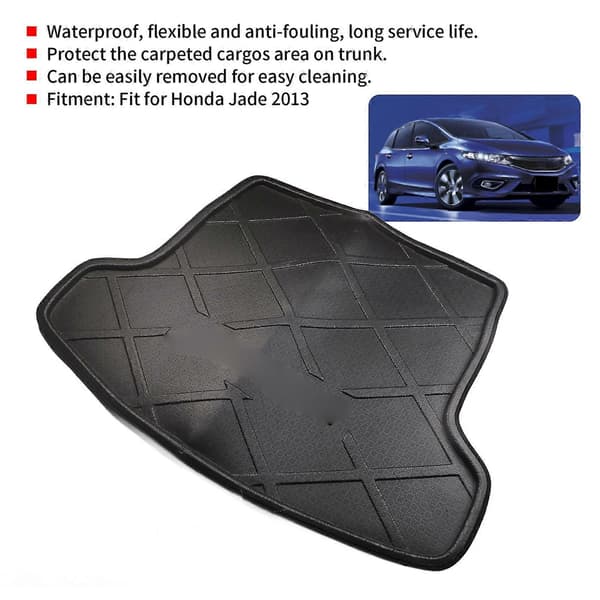 PVC Bakre Bagagerumsmatta Vattentät Lastskyddsdyna Foderbricka Passar Jade 2013