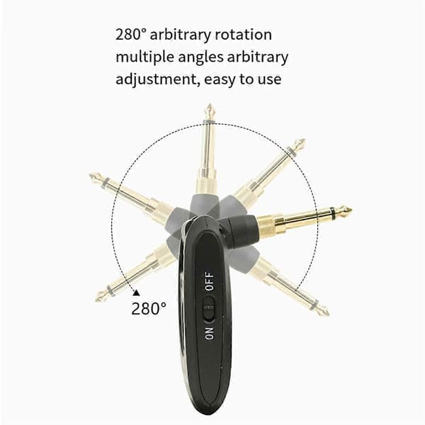 A10 Trådløst Guitar System Guitar Pickup Audio Transmitter Receiver til Elektrisk Guitar Bas Dele Guitar Tilbehør