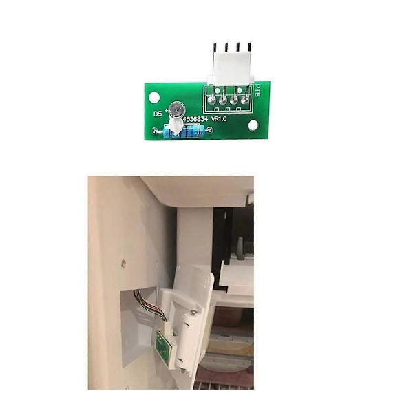 4389102 Kylskåp Ismaskin Sensor Kontrollkort Kit Kylskåp Sensor Kontrollkort Ersättning för 2255114