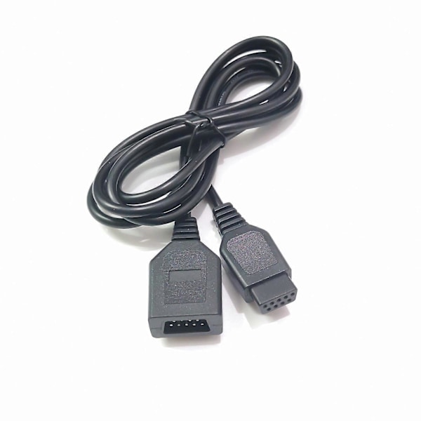Skjøteledning Plug-And-Play 9 Pin 16-bit Bøybar Enkel Installasjon 1,8 Meter Kontroller Skjøtekabel for Sega II III Grips