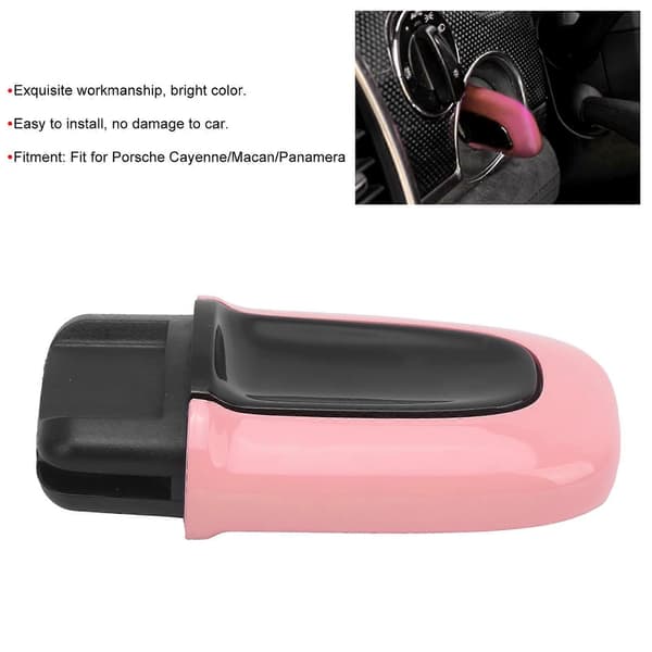 Dekorativt deksel for tenningsstartbryter, passer Cayenne/Macan/Panamera Rose
