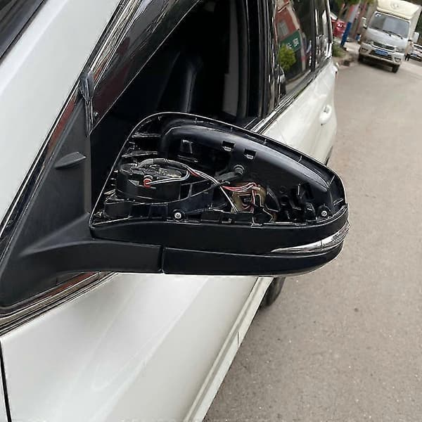 Biltilbehør Bakspejlsdæksel Til Toyota Rav4 2013~2019 Sidespejlskappe Spejlhus Emerald red Left
