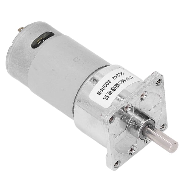 DC24V Vaihdemoottori Itselukittuva Ruuvivaihde Nopeuden Alennus Moottori Keskusakselilla CW CCW 42F555 300RPM