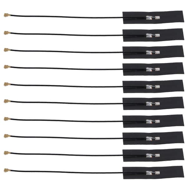 10 stk. FPC Antenne Indbygget 2 Frekvens Fleksibel til WiFi Bluetooth Router NZ?2.4G/5.8G?FPC?003