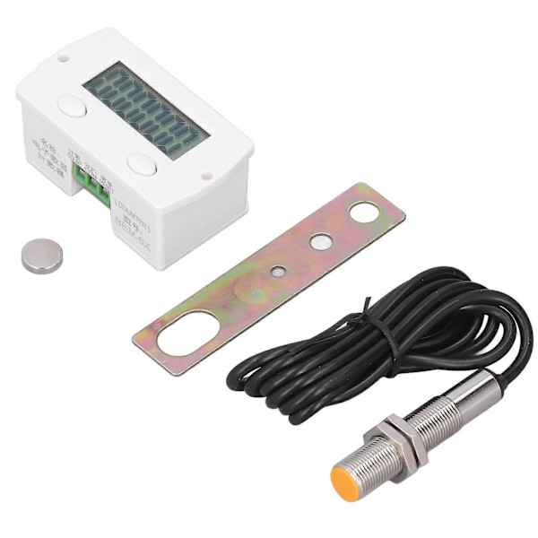BERM 6-siffrig Elektronisk Räknare Mini Digital Magnetisk Induktionsräknare 0?99999