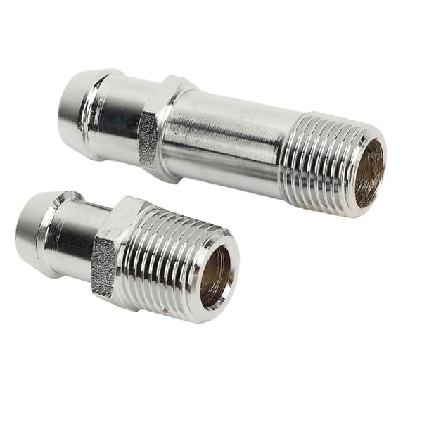 Varmelegemeslangefitting 9514 Rustfrit Stål Slangeforbindelse Udskiftning til Chevy Chevelle Camaro Nova 1964 til 1979