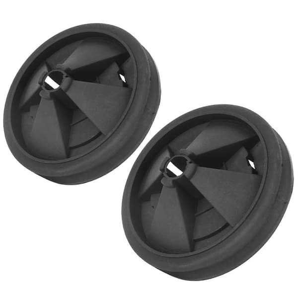 2 stk. Silikon Avfallskvern Anti-sprut Beskyttelse Passer for InSinkErator 87mm Ytre Diameter