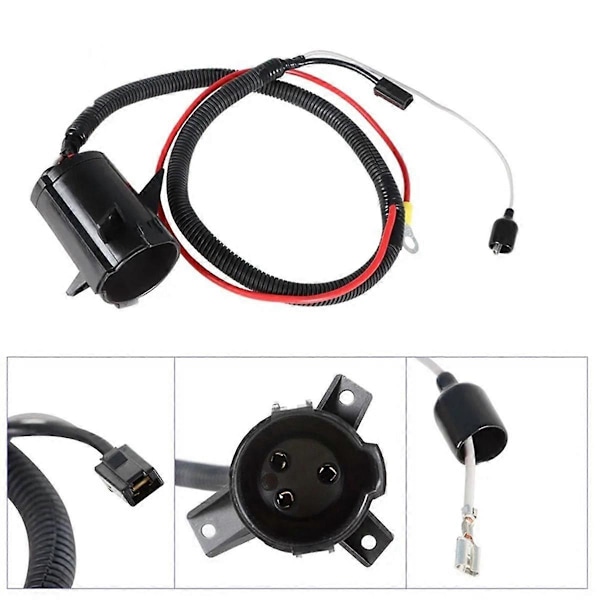 48V Lader DC Kontakt med Ledninger for Club Car Precedent Elektrisk 2004-2019 Golfbil 103375501 102510201