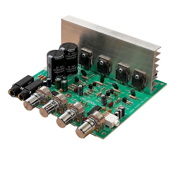 Ny OK200W 2-kanals 4-8Ohm Förstärkarmodul Dubbel Grupp AC18-26V 2-kanals Effektförstärkarkort Färdig A