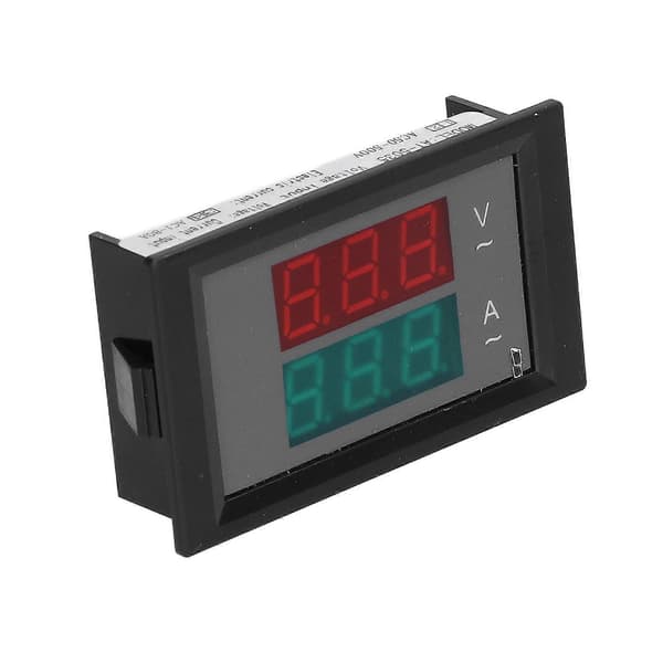 AT?5035?A/V AC Spennings Digitalt Display Meter 50?500V/1?80A Digitalt Display Meter