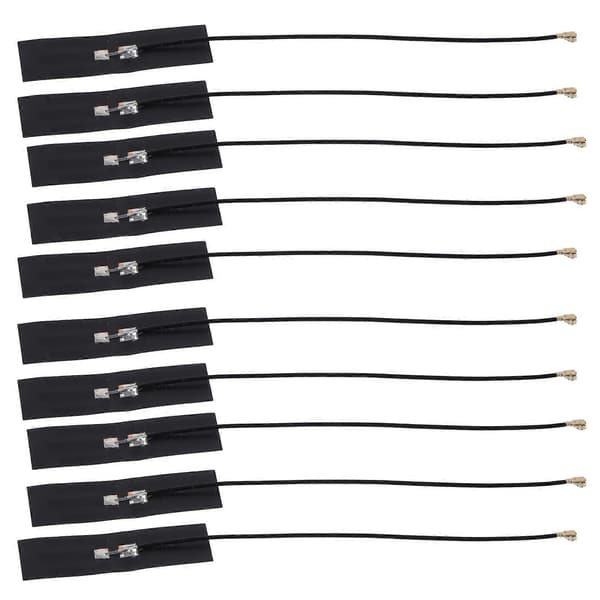 10 stk. FPC Antenne Indbygget 2 Frekvens Fleksibel til WiFi Bluetooth Router NZ?2.4G/5.8G?FPC?003