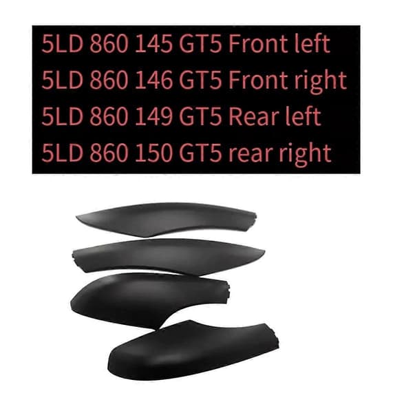 Takräckesskydd för bil, bagage, glidskena, skyddslock 5LD860145 5LD860146 5LD860149 5LD860150 för 2009-2018