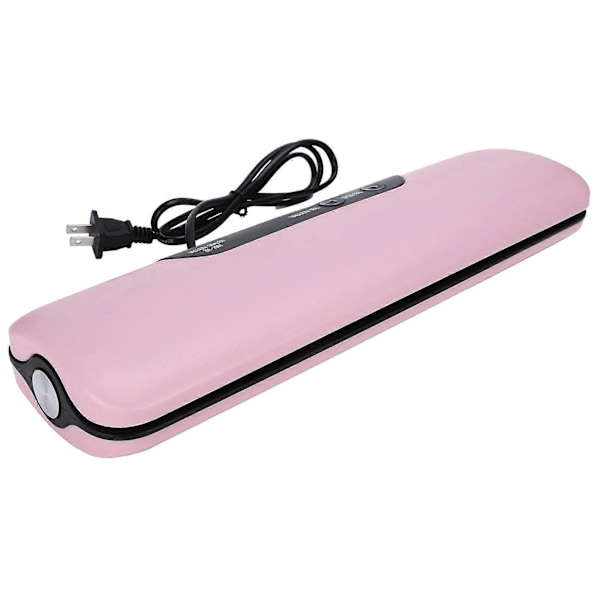 100W Vakuumförpackare Portabel 60KPA Sug Vakuum Matförvaringsmaskin Rosa