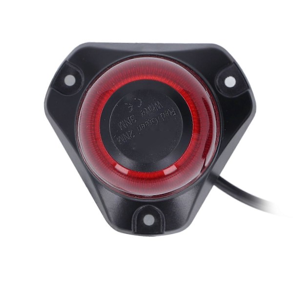 Båd Navigationslys LED IP67 Vandtæt Anti-blænding Foldbar Båd Agterlanterne DC10?30V 3W Rød 2NM 87LM