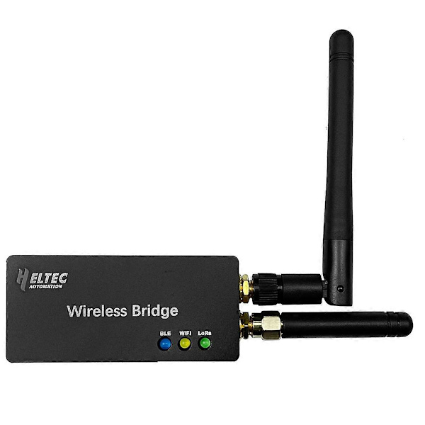 HELTECAUTOMATION LoRa Trådløs Bro med Antenne \"WiFi/Bluetooth LoRa\" Signaler ESP32 SX1276 for IOT Sensor 433mhz