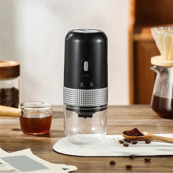 Elektrisk kaffekværn USB Trådløs Professionel Kværn Kaffebønner Mølle Bærbar Kaffemaskine Tilbehør
