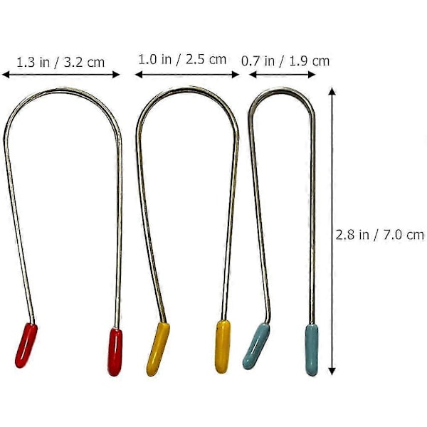 24 st Värmespolar Clips Ersättning Värmerulle Clips Rullar Fäststift för Hemsalong