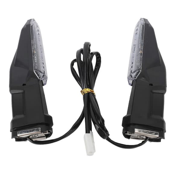 1 par Motorcykel Blinklys 12V Høj Lysstyrke Forreste Bageste LED Blinklys til Versys 1000 2012 til 2018 Transparent