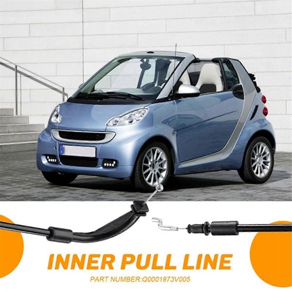 3 st för Smart(450)Fortwo Främre Inre Dörrkabel Q0001973V005