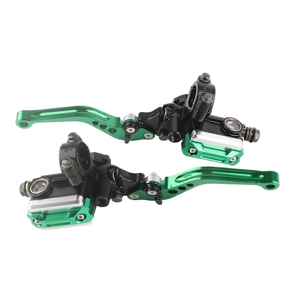2 STK Bremse Hovedsylinder Spak Presisjonsmaskinert Fargeekte Bremsepumpe Passer for 22mm Motorsykkelstyre