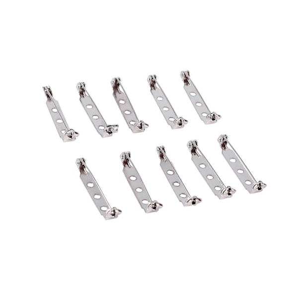 50 kpl Hakaneulakiinnikkeet Lukko Takaisin Turvalukko DIY Askartelu 32mm