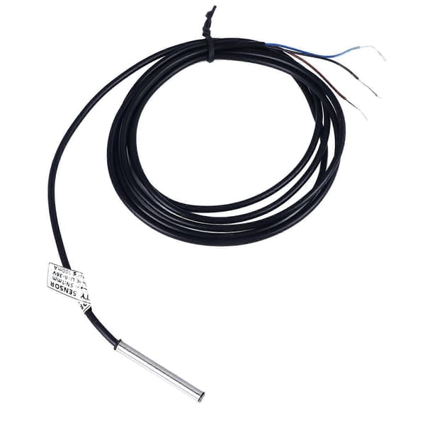 Induktiv Nærhetssensor 1mm Deteksjonsavstand NPN NC DC 3 Ledninger M4 Tilnærmingsbryter med LED-indikator DC6?36V