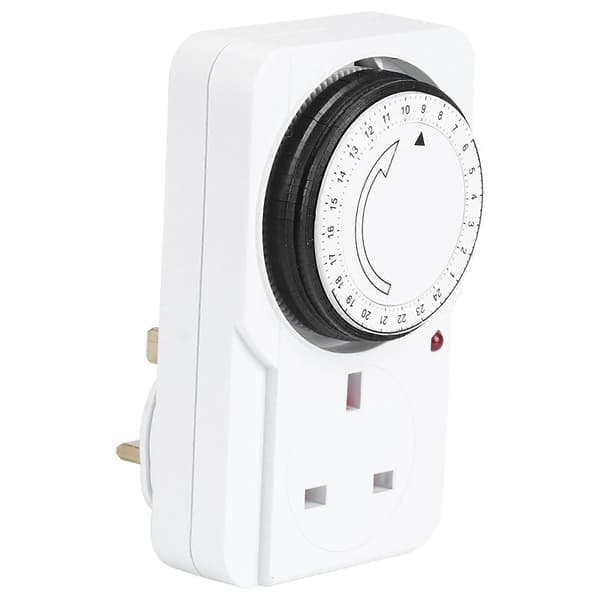 Intelligent 24-timmars Cykel Mekanisk Timer Strömbrytare Timerkontakt 240V