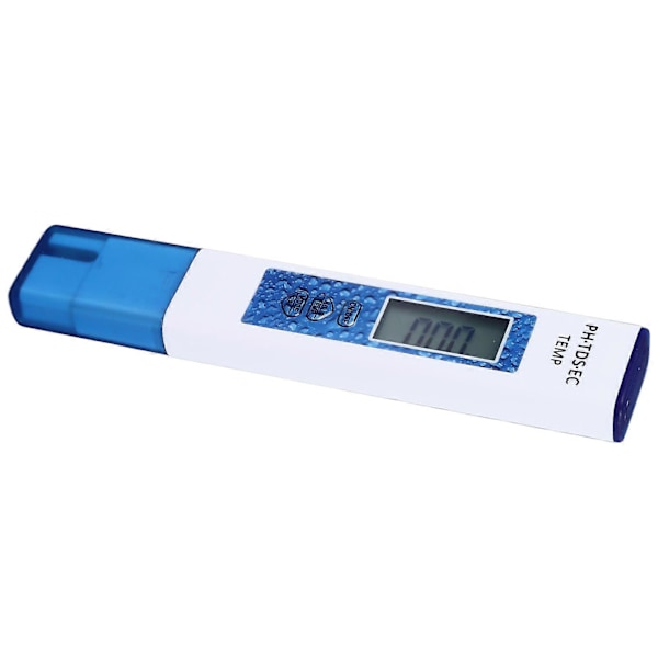 Vattenkvalitetstestare 4 i 1 PH TDS EC Temp Testmätare 0?9999ppm Noggrann Monitor för Akvarier