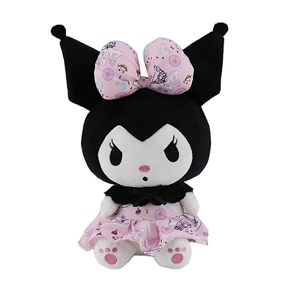 Söt Kuromi Plyschleksak Prinsessklänning Liten Djävul Plyschleksak style 4