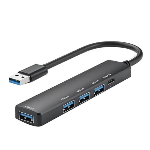 5-i-1 USB Docking Station USB Hub PD 100W 4K 30Hz USB 3.0 USB2.0 USB C HUB Splitter for PC Laptop Datamaskin USB Hub
