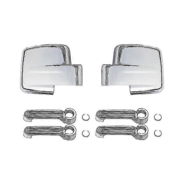 Nye Tesin-afdækninger til Dodge Nitro bildør, dækningsmærkater, trim til Dodge Nitro 2007-2012, udvendigt tilbehør Chrome 10 PCS