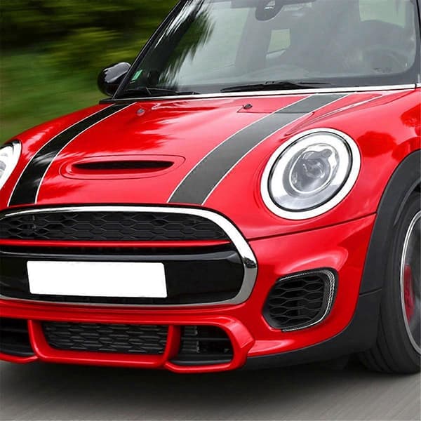 Bil Frontfanger Side Luftventil Trim Tørr Tåkelys Lampe Panser Inntaksramme Grill Spoiler for F56 S
