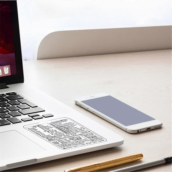 Reference Tastatur Genvej Klistermærker PC Laptop Desktop Genvej Klistermærke til