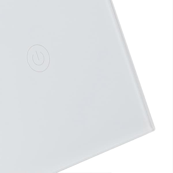 WiFi Smart Väggströmbrytare Glaspanel Bluetooth Röststyrning Smart Touch-strömbrytare för Tuya Home 86 Typ