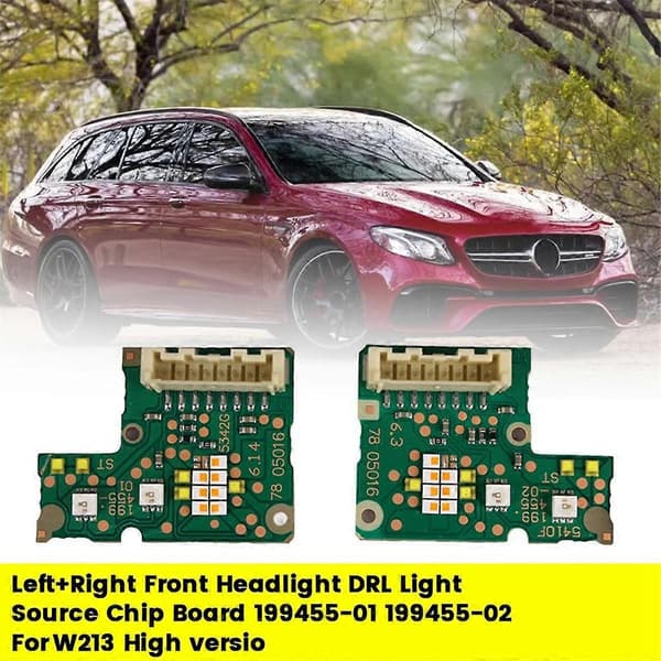 1 par Forlygte DRL Chip Board 199455-01 199455-02 til - W213 Kørelys Board
