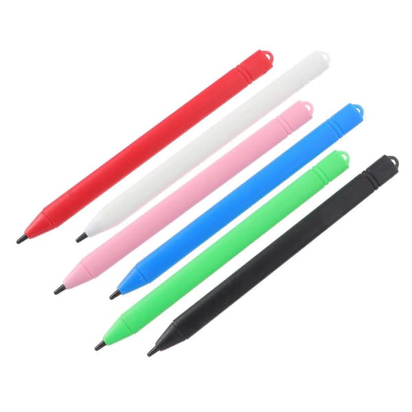 6 stk. Tablet Tegnepenne Børns Skrivetabletpenne LCD Skrivetabletpen Tabletpen Børns Stylus Touchpen