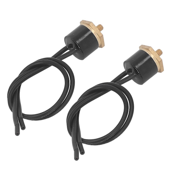 2 kpl Termostaattikytkin Vedenpitävä Ei valokaarta KSD301 Lämpötilansäätökytkin Johdolla 250V M4 75