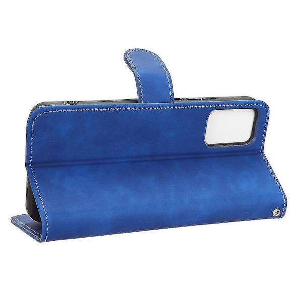 Til Tcl 403 Mobiltelefon Etui Stativ Tegnebog Stødsikker Tpu+pu Læder Telefon Cover Blue