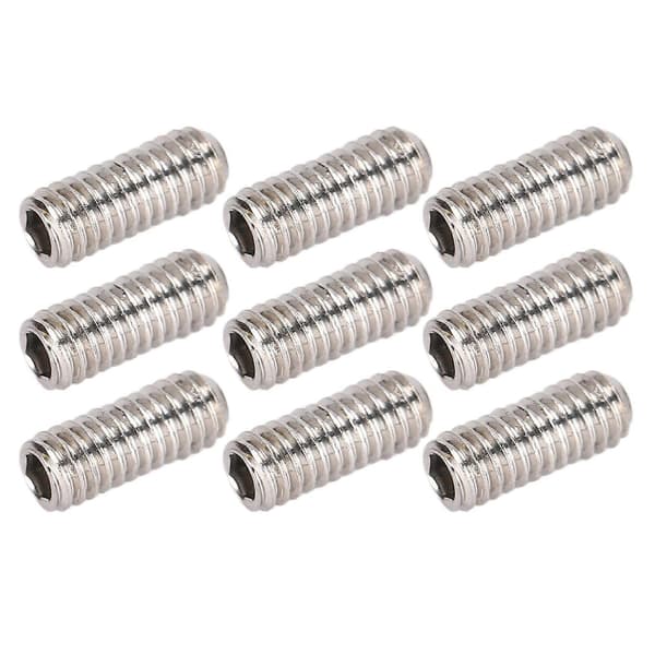 50 stk. sætskrue A2?70 rustfrit stål grub skruer sortimentssæt hardware fastgørelsessæt M2.5x6