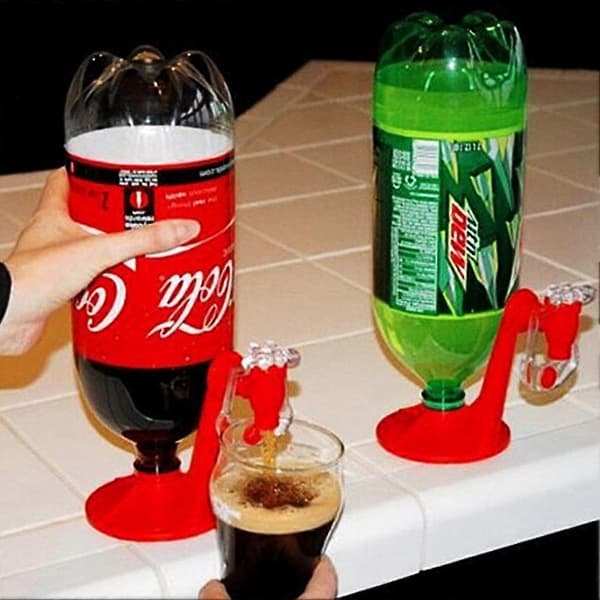 Automatisk Opp-ned Cola Drikkeflaske Drikkefontene Vanndispenser