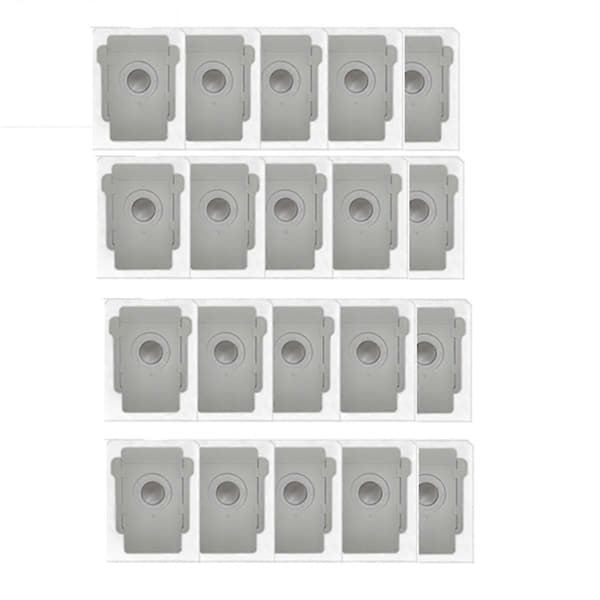 20 stk. støvsugerposer til Combo J9+ & Combo J7+/Plus fejemaskine tilbehør forbrugsvarer støvsugerpose non-woven pose