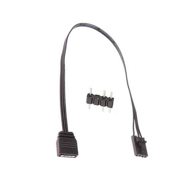 4-PIN RGB - Standardi ARGB 3-Pin 5V -sovitinliitin RGB-kaapeli 25cm