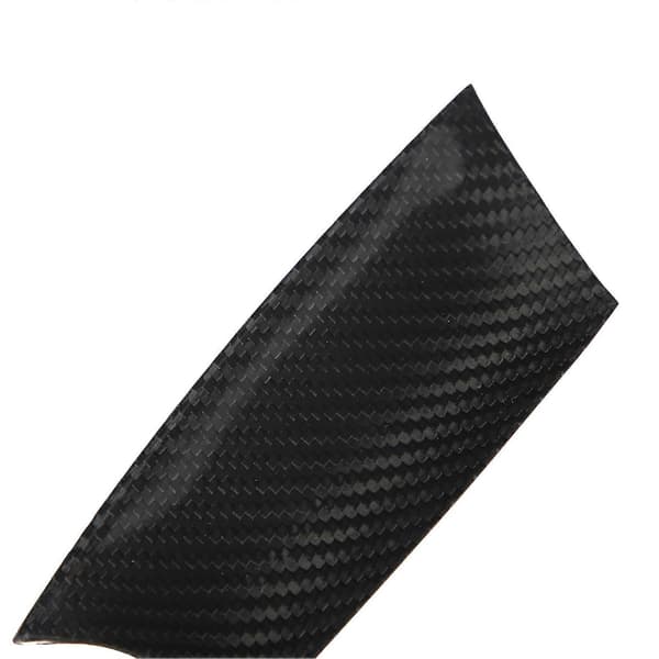 2 stk. Dekorative skåldeksler for utvendig dør, karbonfiber, erstatning for 911 718