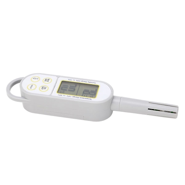 Digital inomhustermometer och hygrometer med batteri