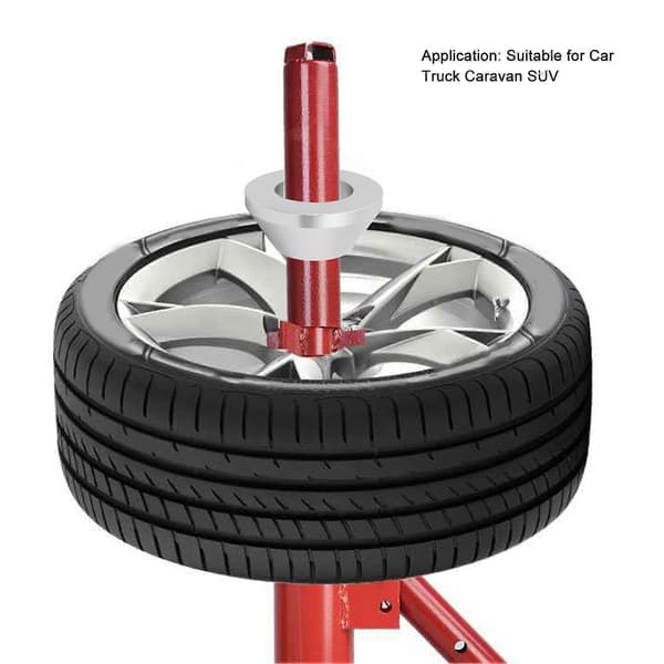 Manuell Däckbytare Centreringskon 4,5 cm Diameter Billet Aluminium för Bil Lastbil Husvagn SUV