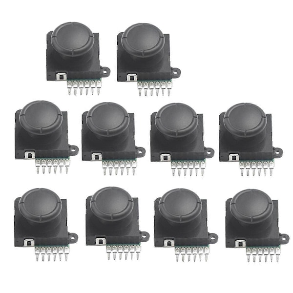 10 st 3D Analog Joystick Potentiometer för Nintend Switch NS Switch Joystick Modul Spelkonsol Tillbehör