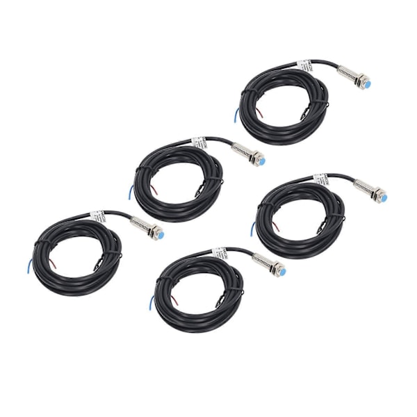 5 stk. Proximity Sensor Approach Switch 4?24VDC NPN Normalt Åben til Afstandsmåling
