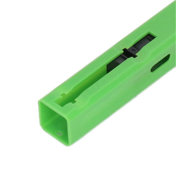 LC Fiber Optisk Rensepen 1 Klik Optisk Fiber End Cleaner Ikke-Statisk Resin 1.25mm Grøn
