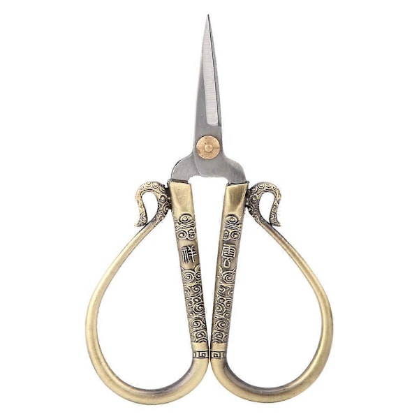 Rustfrie Korsstingsaks Vintage Sysaks Broderiverktøy (Bronse)